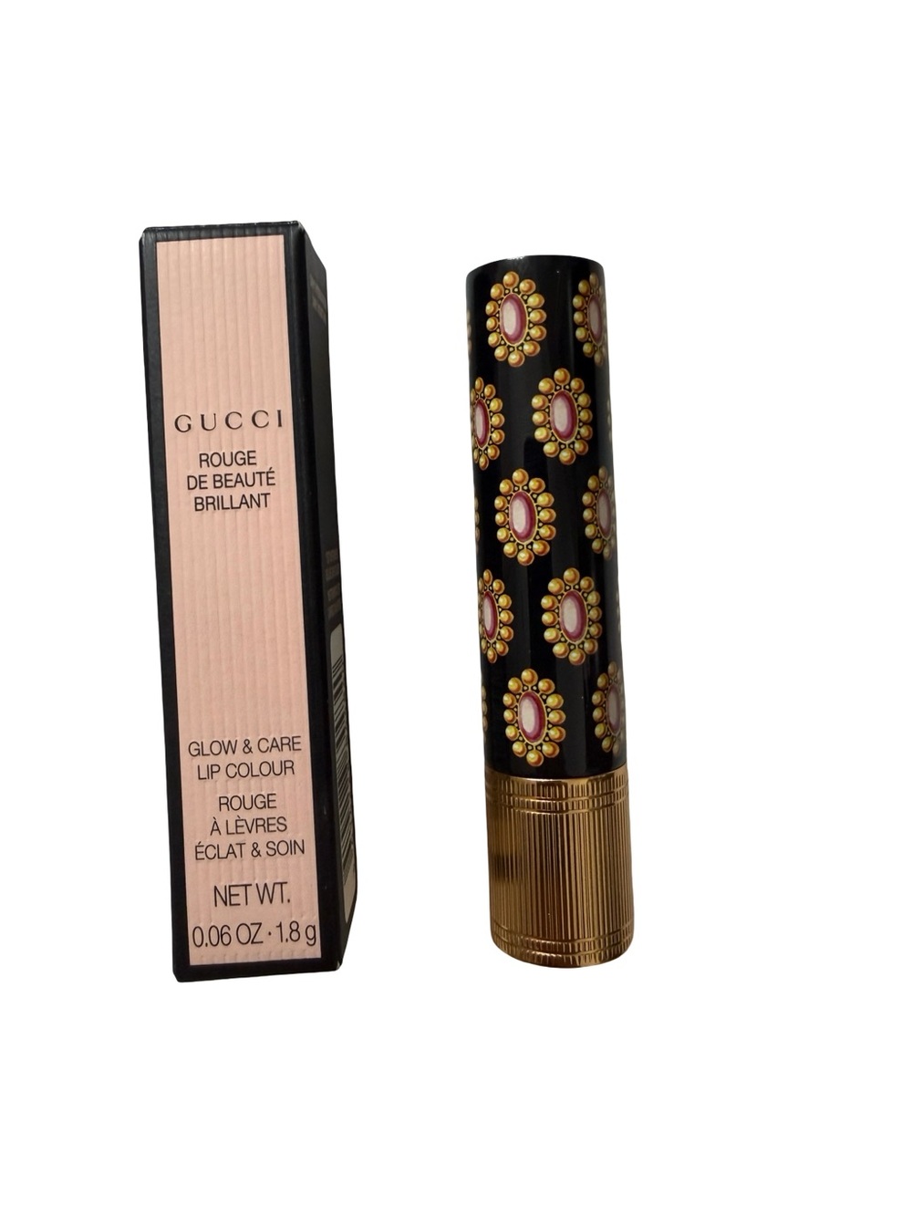 Gucci Glow & Care Lip Colour — Rosy Pink Shine - Picture 2 of 4